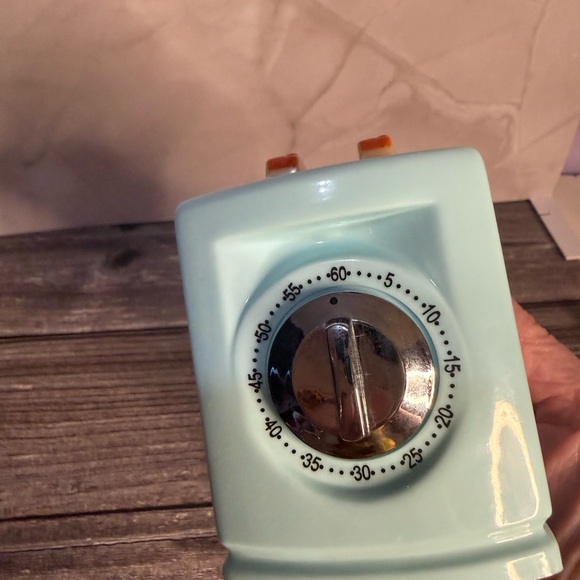 Retro Toaster Kitchen Timer blue - Picture 6 of 9